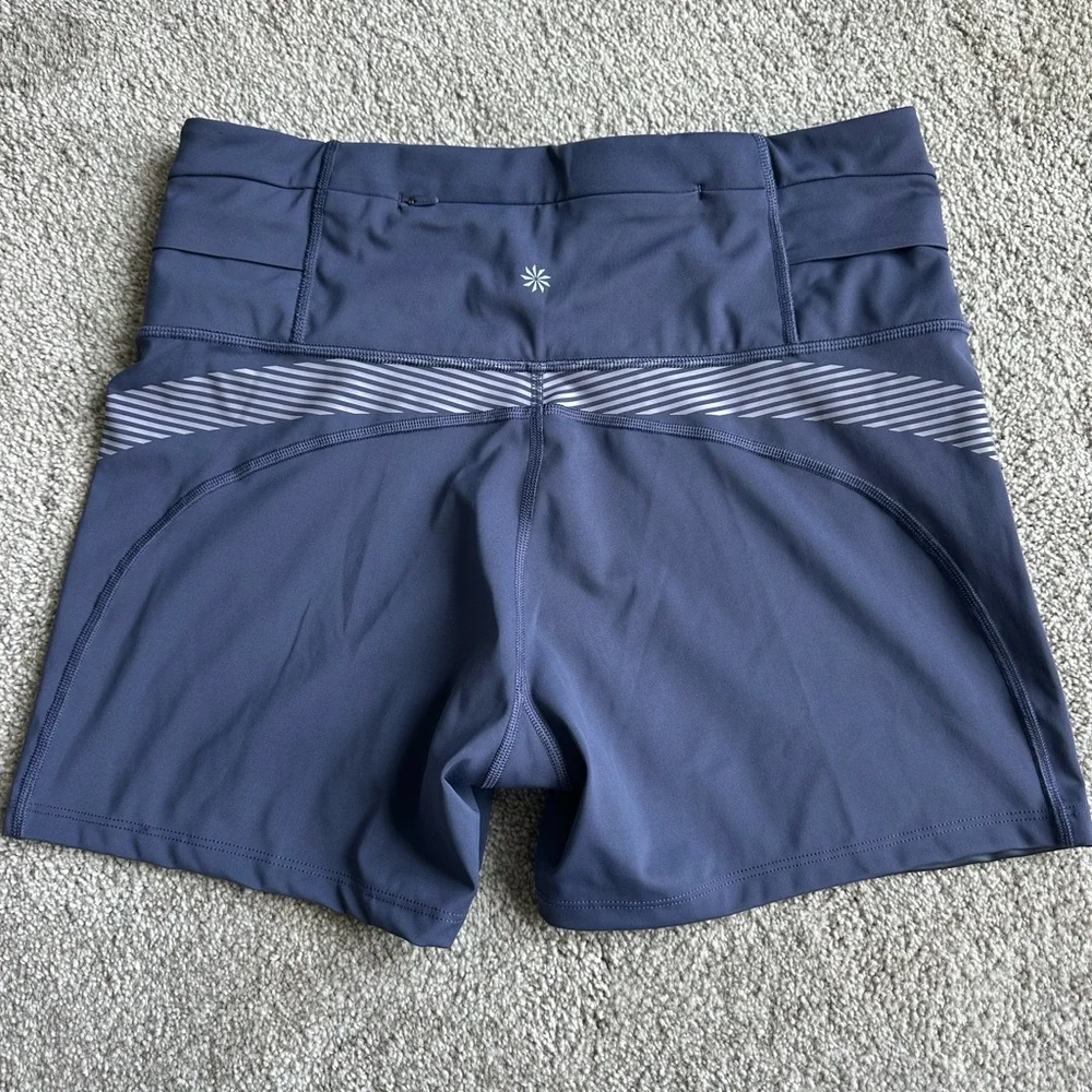 Allyson Felix x Athleta Shortie Biker Shorts - Picture 4 of 8